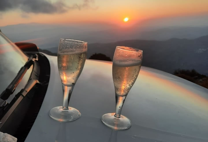 Jeep safari privé coucher de soleil avec dîner en Crète